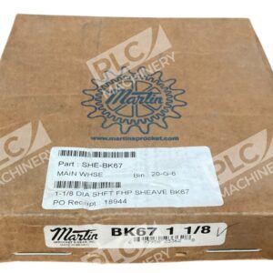 Martin BK67-1-1/8 - Martin 1-1/8" Diameter Shaft FHP Sheave BK67-1-1/8