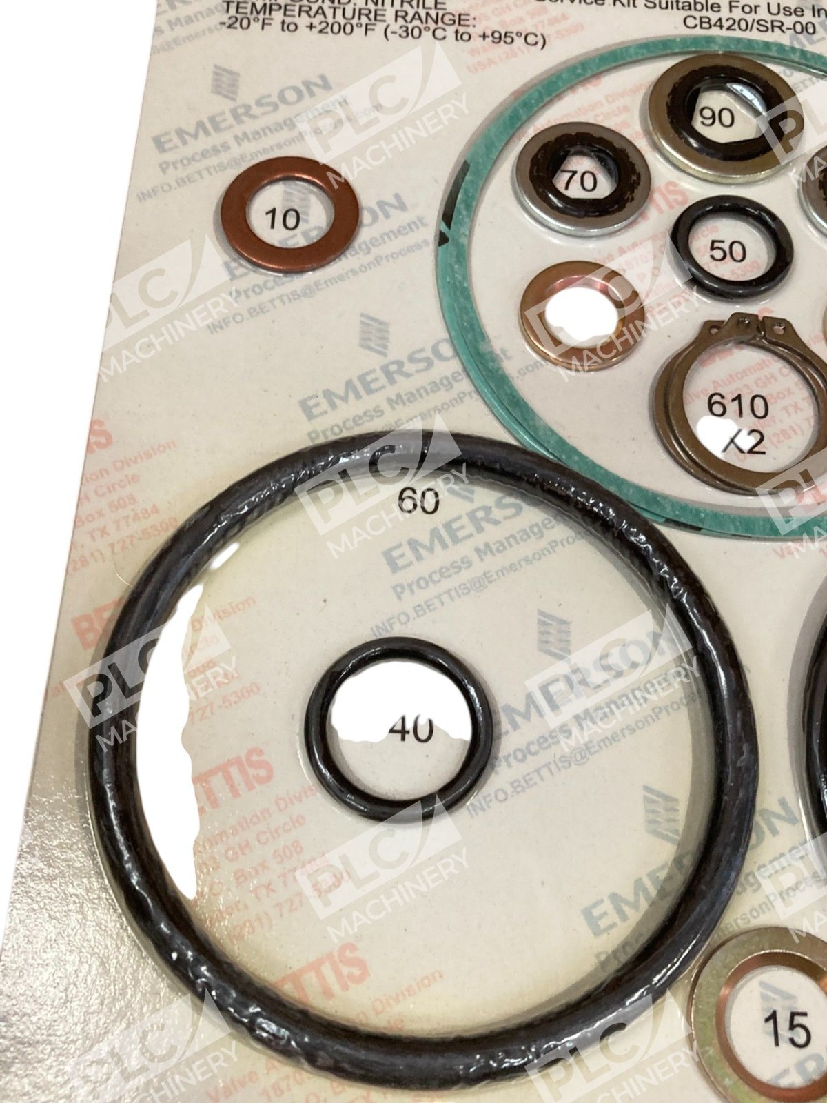 Bettis Emerson CB420/SR-00 Service Kit 038494 - Image 10