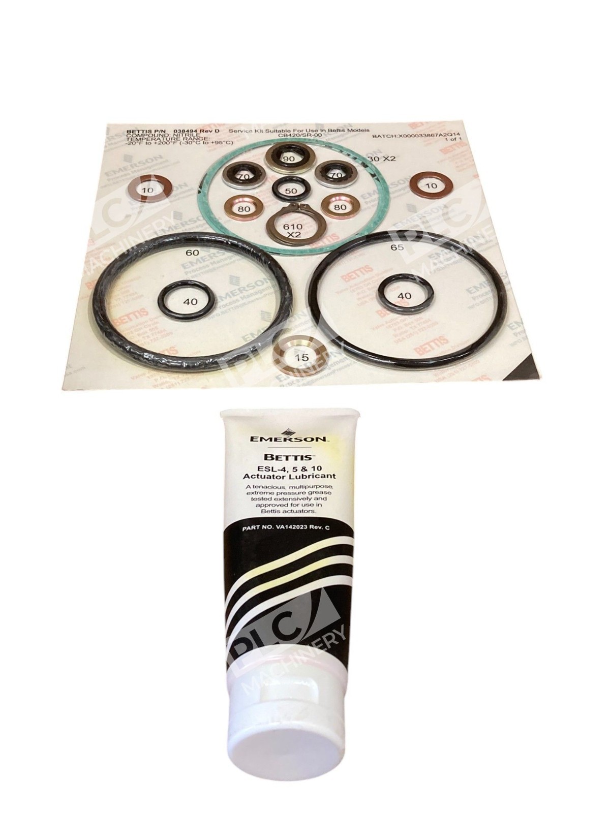 Bettis Emerson CB420/SR-00 Service Kit 038494 - Image 4
