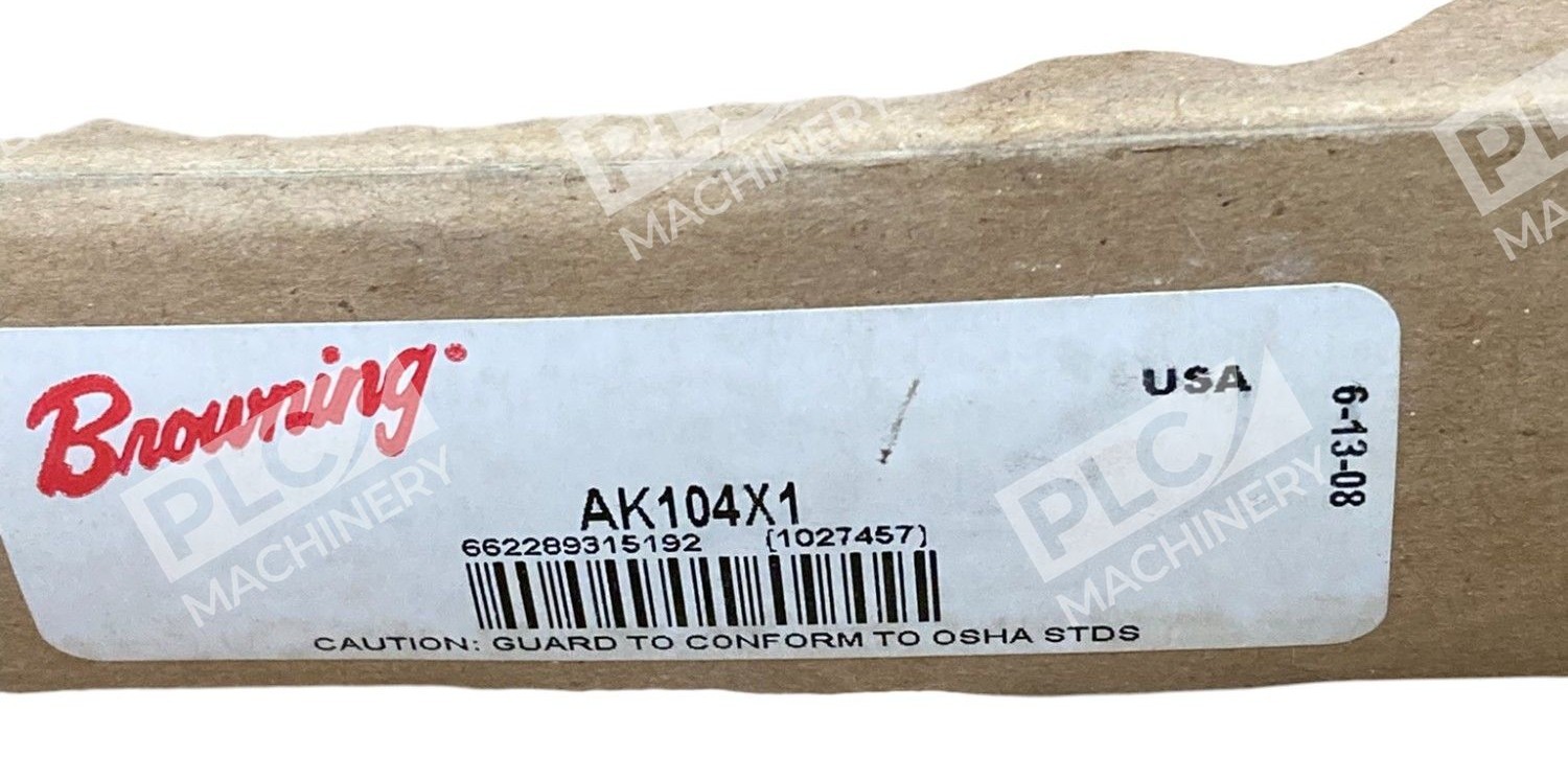 Browning V-Belt Pulley 1" Bore AK104X1 - Image 3