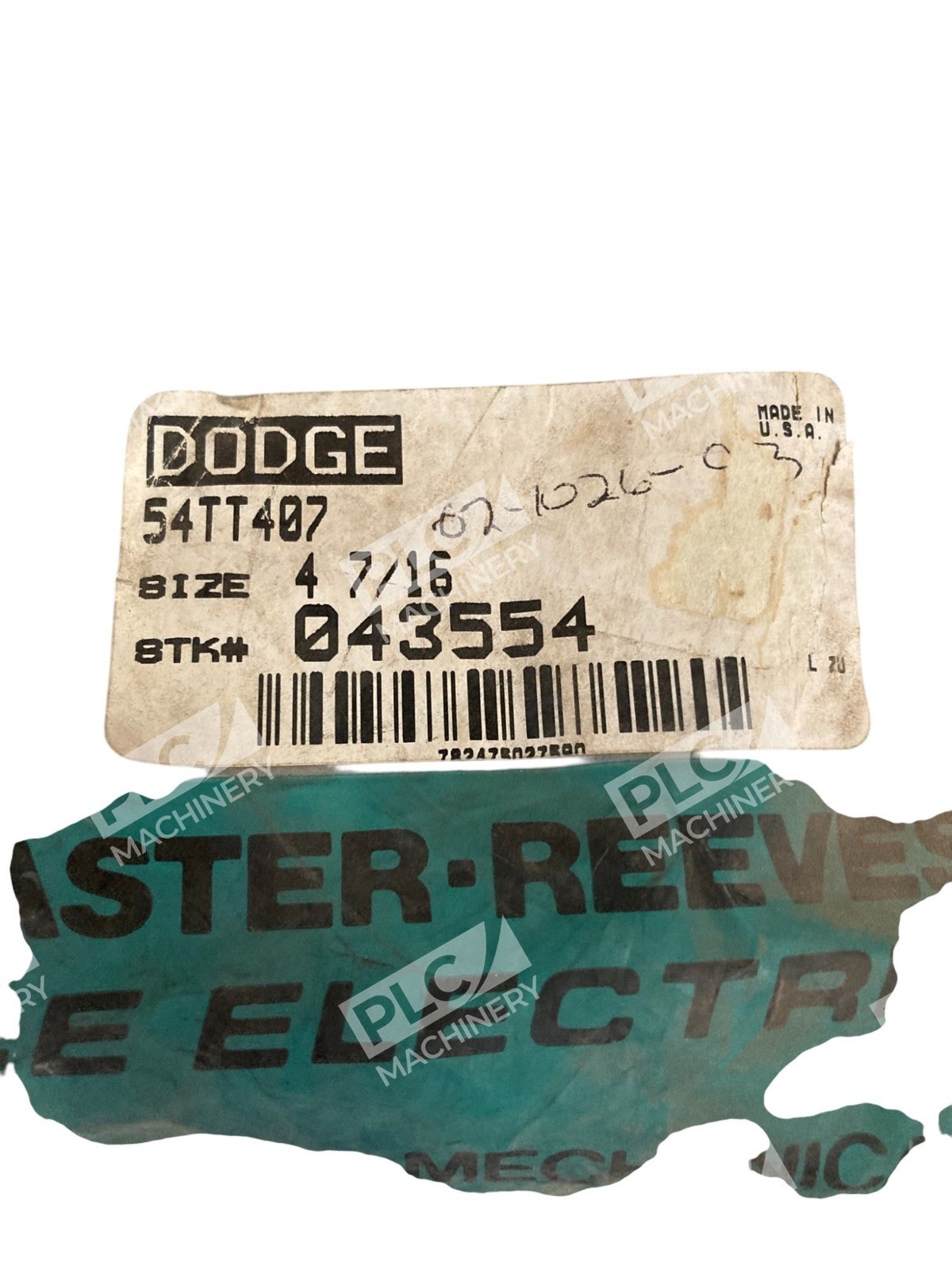 Dodge Reliance Electric Master Reeves 4-7/16" 54TT407 Seal Kit 043554 - Image 3