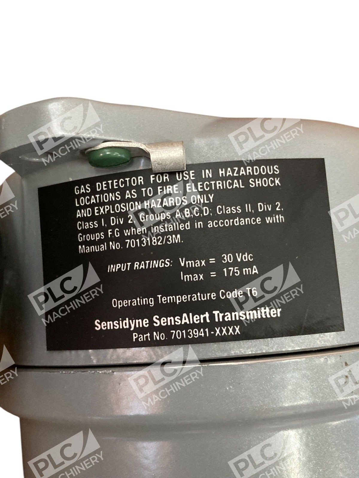Sensidyne Hubbell Killark SensAlert Transmitter Gas Detector HKB-GLC - Image 6