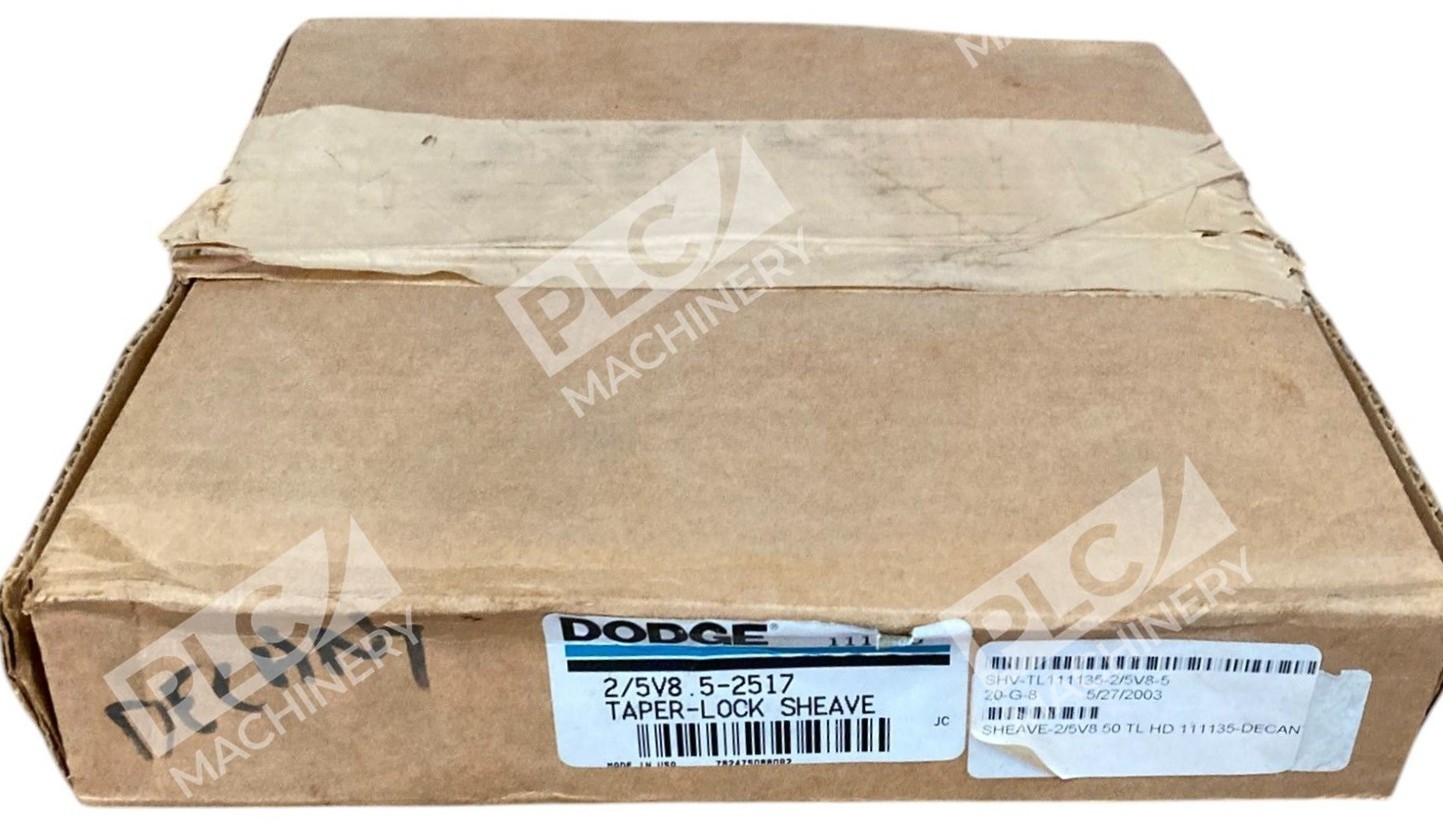 Dodge 111135 - Dodge 2/5V8.5-2517 Taper-Lock Sheave 111135