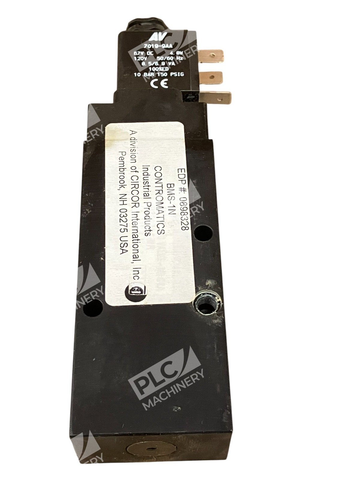 Contromatics CIRCOR 0898328 Solenoid Valve BMS-1N - Image 6