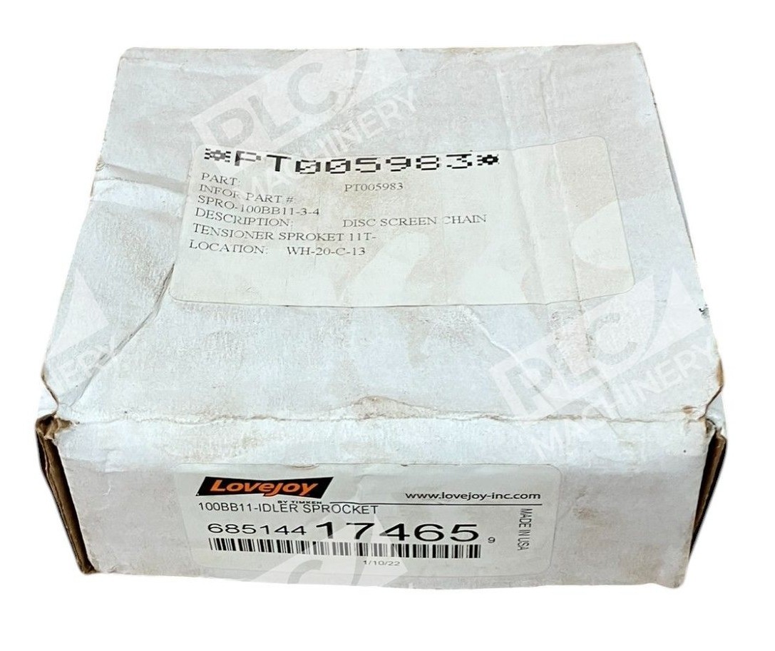 Lovejoy 68514417465 - Lovejoy PT005983 100BB11 Idler Sprocket 68514417465
