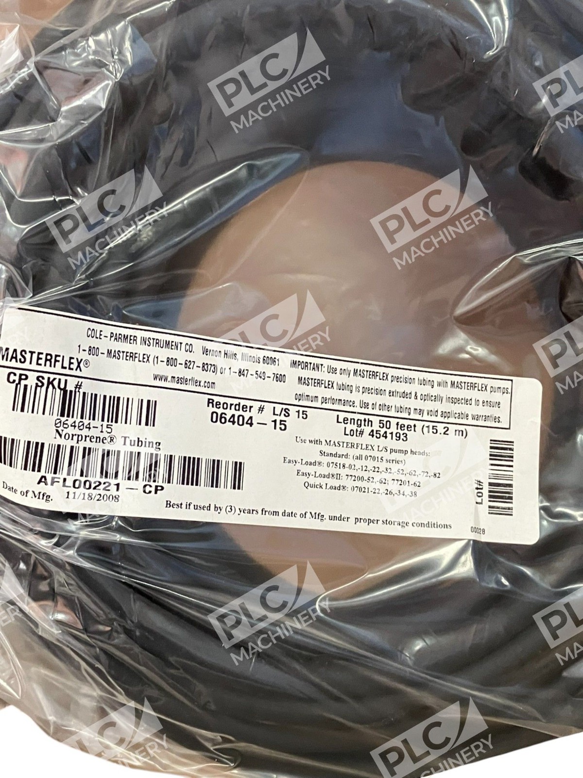Cole Parmer Masterflex L/S 15 50Ft Norprene Tubing 06404-15 - Image 11