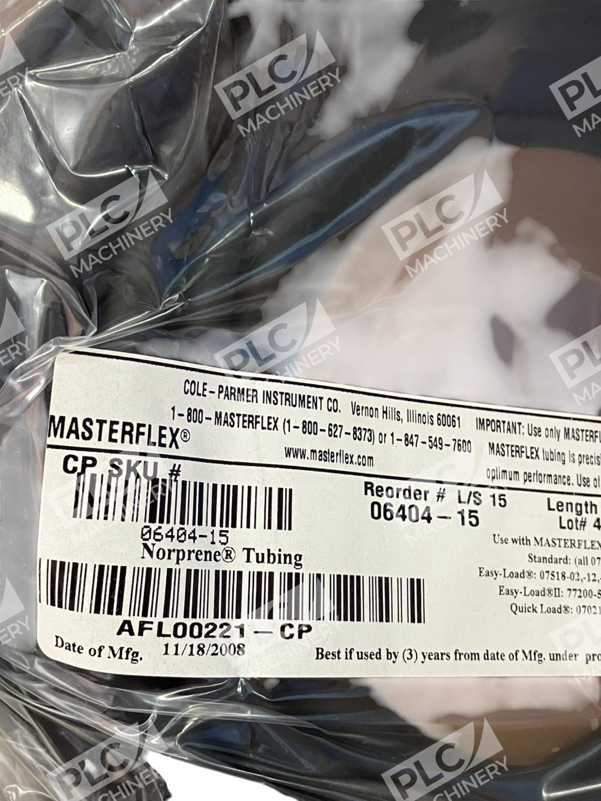 Cole Parmer Masterflex L/S 15 50Ft Norprene Tubing 06404-15 - Image 10