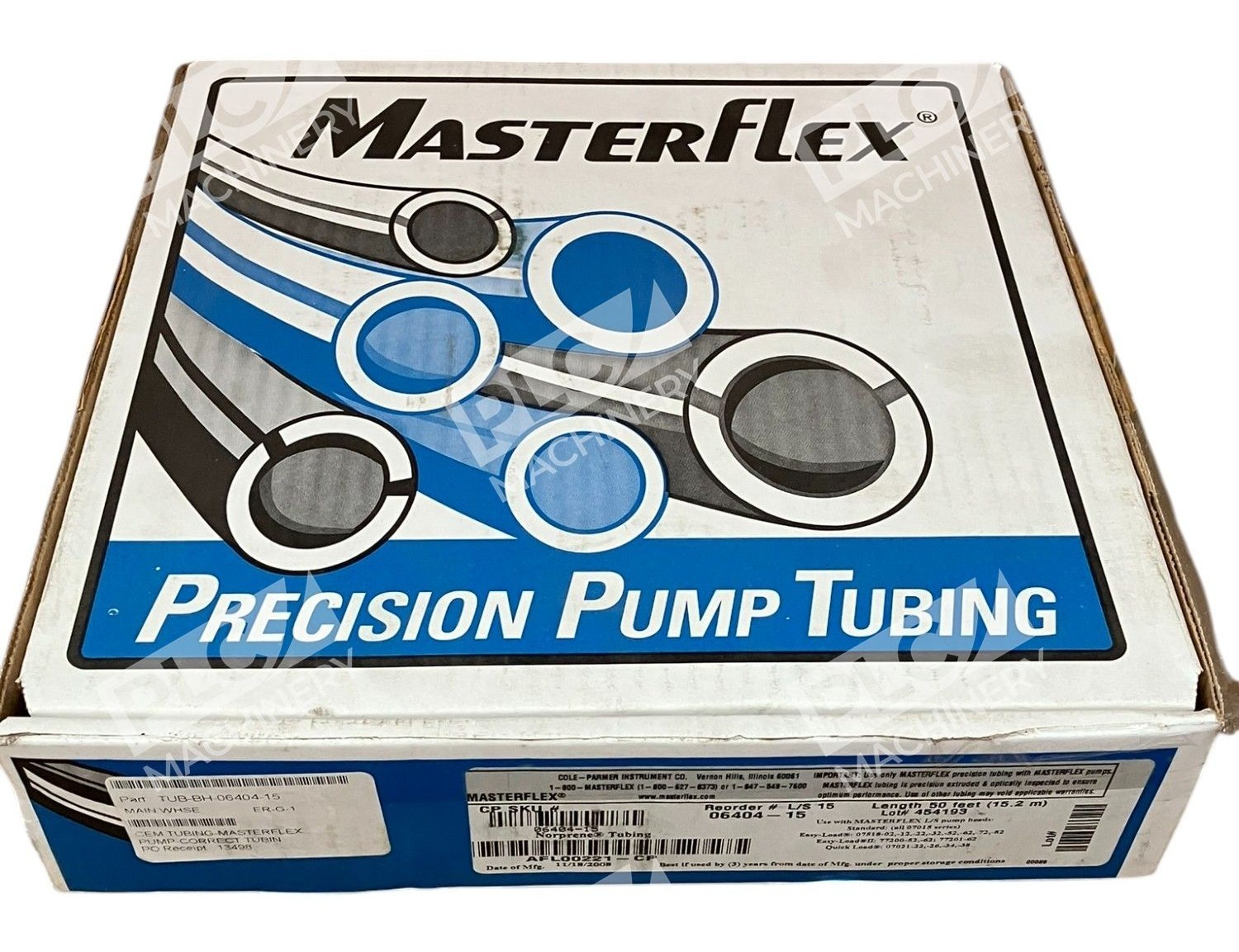 Cole Parmer Masterflex L/S 15 50Ft Norprene Tubing 06404-15 - Image 3