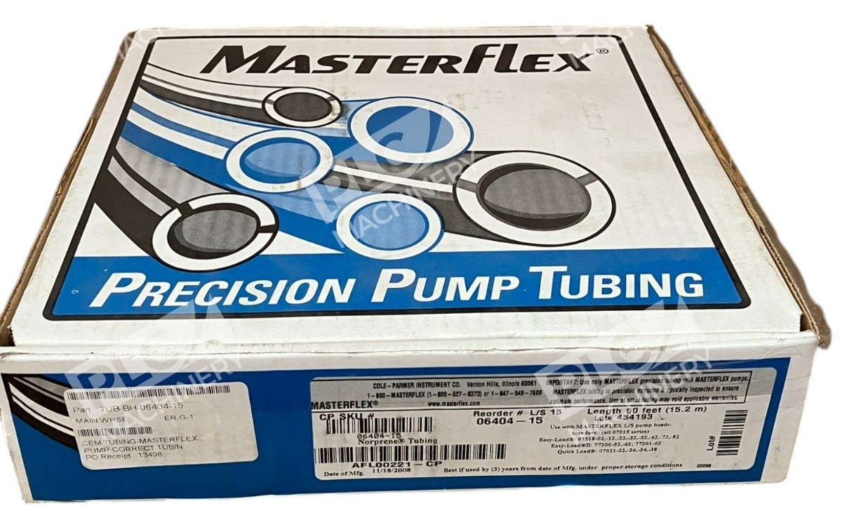 Cole Parmer 06404-15 - Cole Parmer Masterflex L/S 15 50Ft Norprene Tubing 06404-15