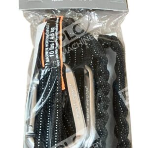 Ergodyne 3110 - Ergodyne Black Standard Squids Dual Carabiner Tool Lanyard 3