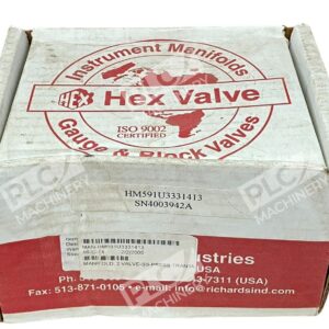 Richards HM591U3331413 - Richards Industries 56522 3525-3980PSIG Stainless Steel Hex