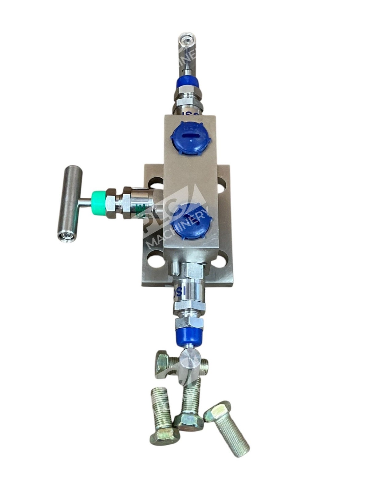WE Anderson 12/20 SS 316 6000PSI 1/2" NPT 3 Valve Manifold BBV-1F - Image 7
