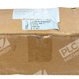 WE Anderson BBV-1F - WE Anderson 12/20 SS 316 6000PSI 1/2" NPT 3 Valve Manifold B