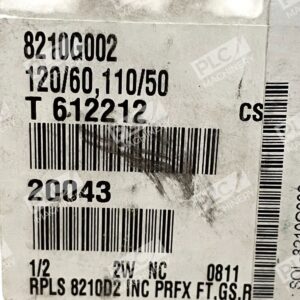 ASCO Red Hat II 20043 Shutoff Valve 8210G002 120/60 110/50