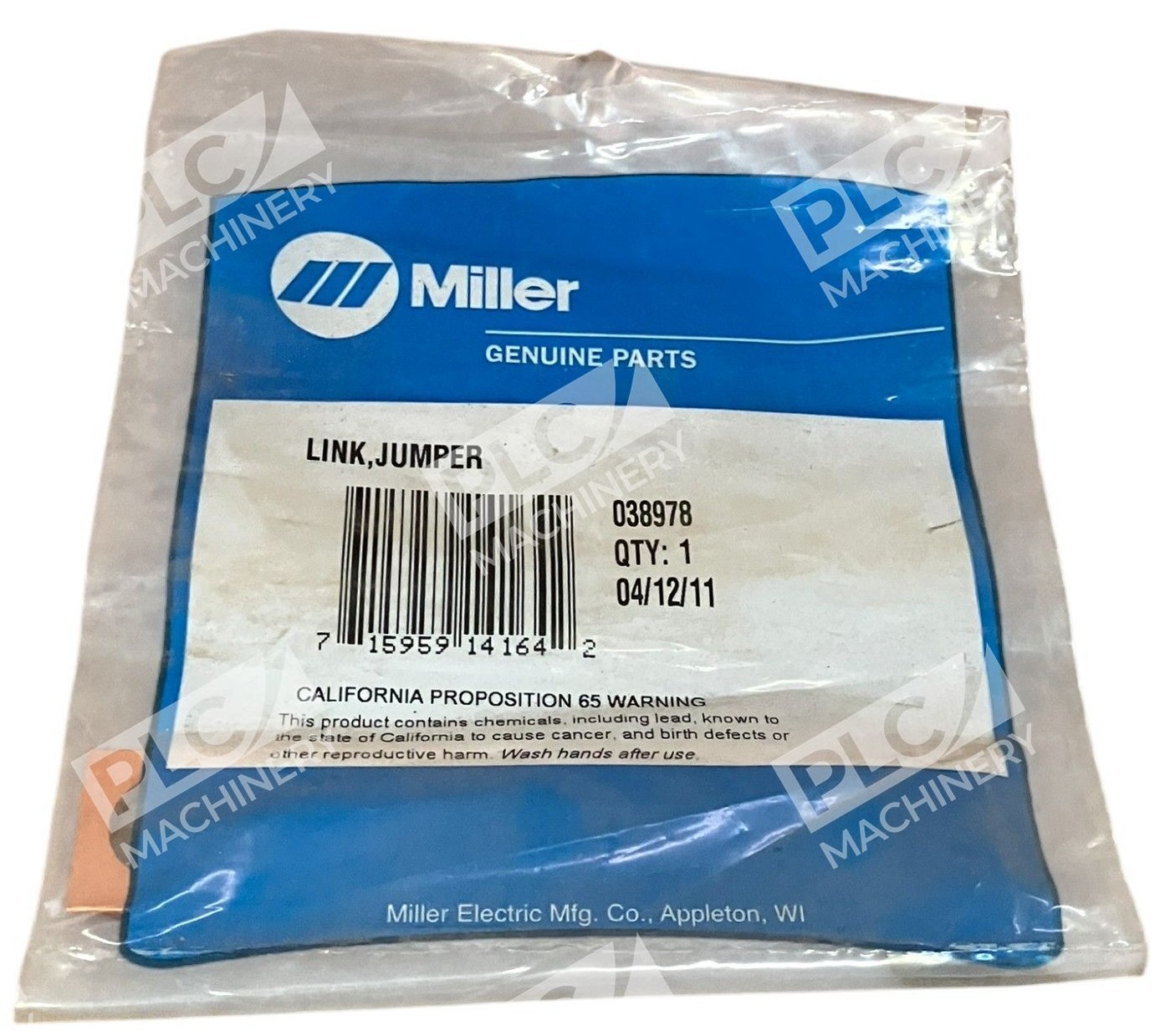Miller 38978 - Miller Jumper Link 038978