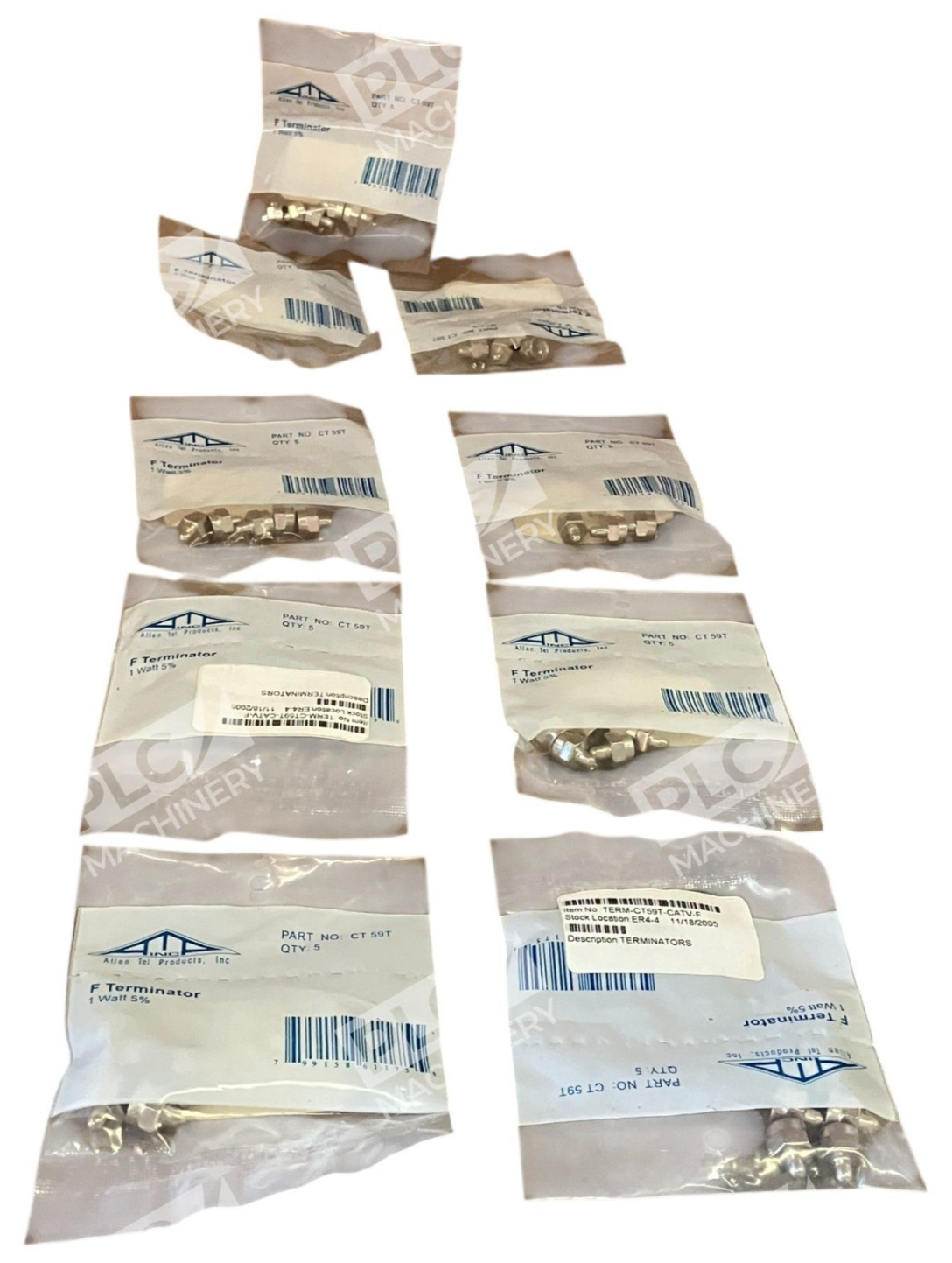 ATP Allen Tel Products Bag Of 5 CT59T 1 Watt 5% F Terminator CT 59T (lot of 9) - Image 2