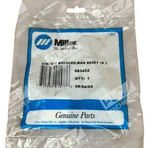 Miller 83432 - Miller 1P 10A 1 Manual Reset Circuit Breaker 083432