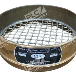 WS Tyler 1/2" - WS Tyler Inc 12.5mm ASTME-11 Specification USA Standard Test