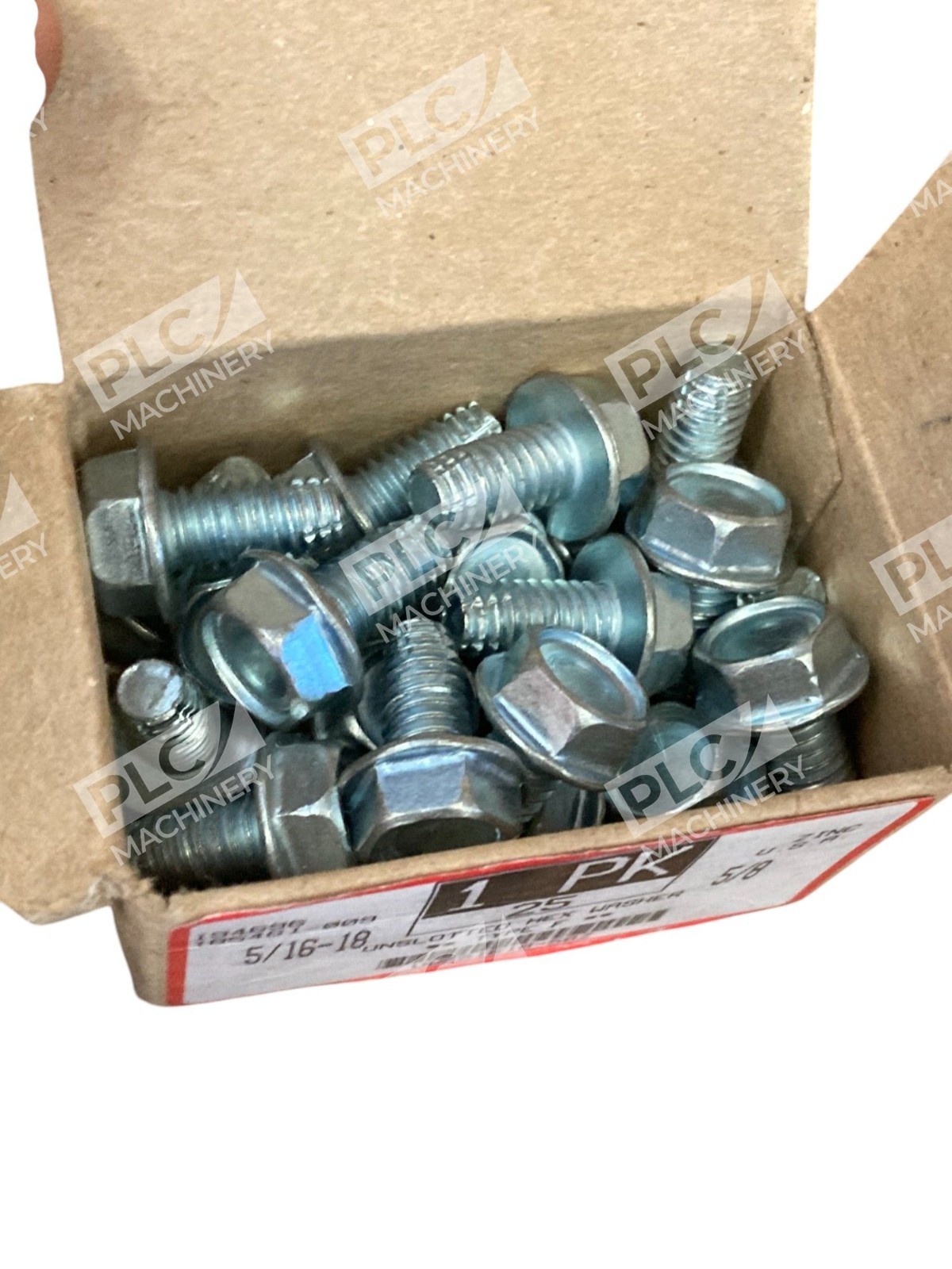 I94696 5/16-18 5/8 Unslotted Hex Washer Type F UWF51618-58Z (Box of 25) - Image 6