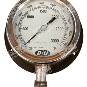 DU DU Pressure Gauge 0-3000PSI 0-20000KPA - DU Pressure Gauge 0-3000PSI 0-20000KPA