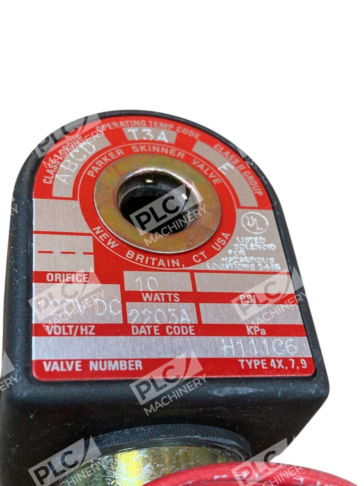 Parker 10W 2203A Skinner Valve H111C6 - Image 4