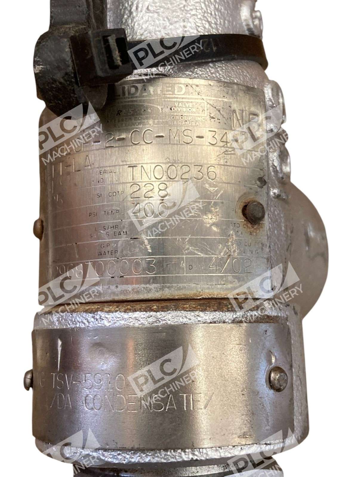Dresser UV 3/4 225 Consolidated Valve 19126LCF-2-CC-MS-34-FT-FT-LA - Image 12