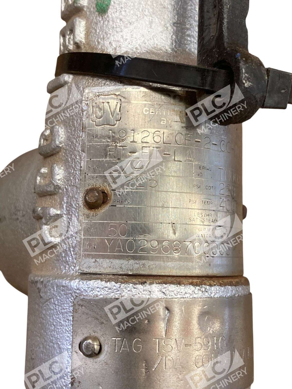 Dresser UV 3/4 225 Consolidated Valve 19126LCF-2-CC-MS-34-FT-FT-LA - Image 8