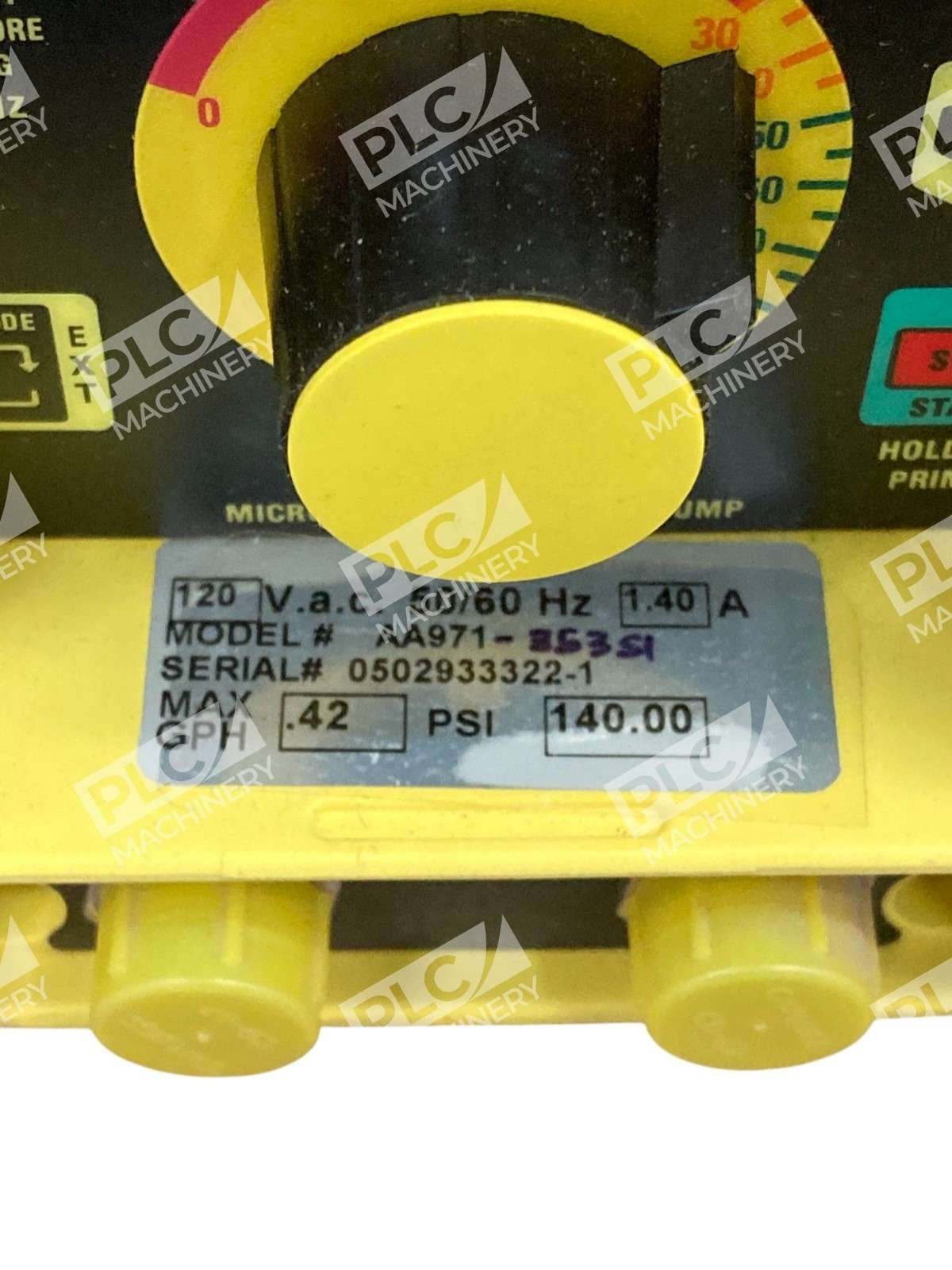 Milton Roy LMI 1.40A 0.42GPH 140PSI Liquid Metronics Dosing Pump AA971-353SI - Image 19