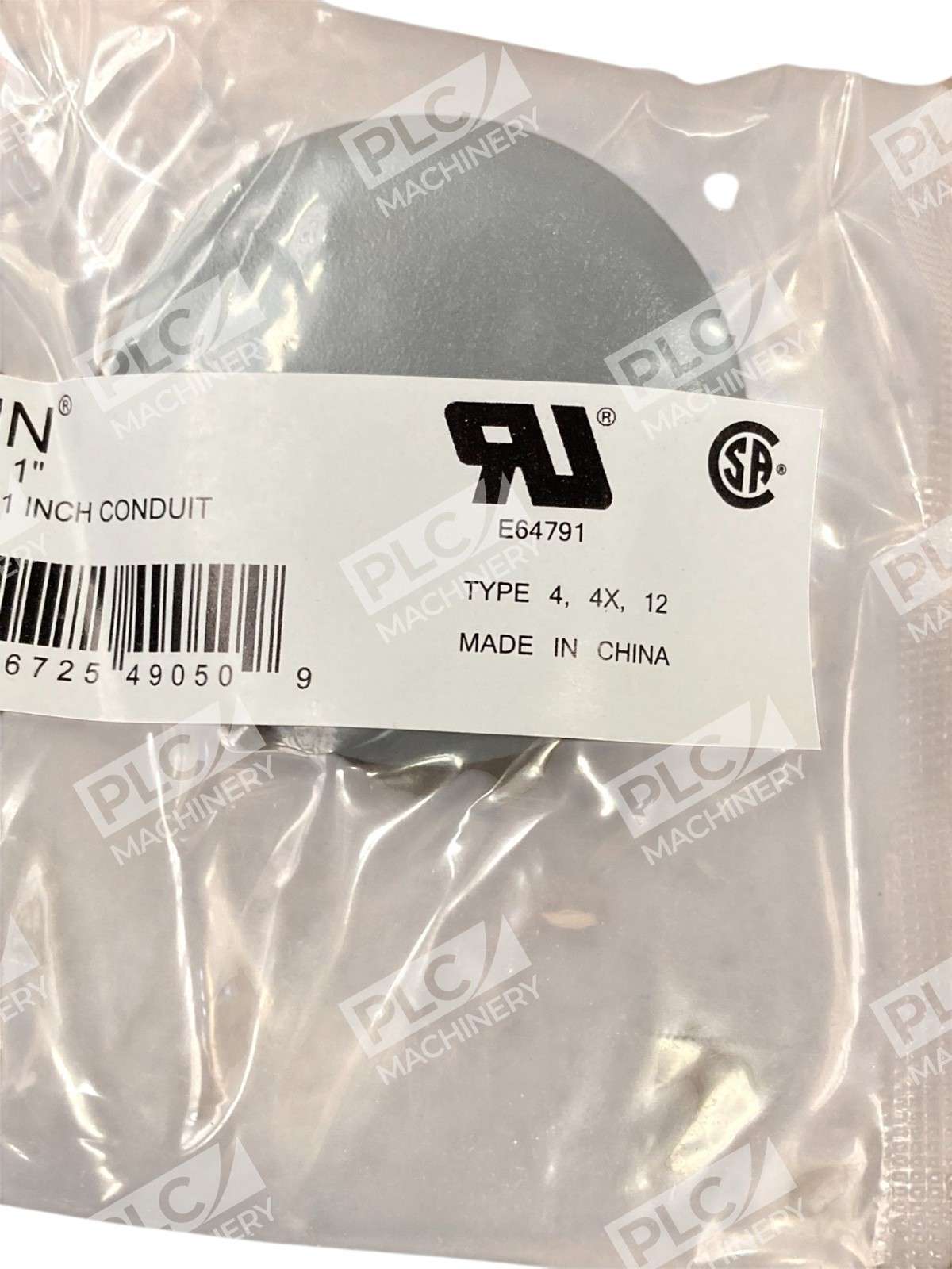 Hubbell Weigmann Oil-Tight Hole Seal 1" Conduit Hole Gasketed WAS100 - Image 4