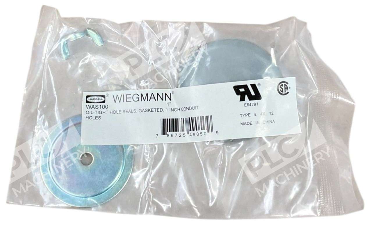 Hubbell Weigmann Oil-Tight Hole Seal 1" Conduit Hole Gasketed WAS100 - Image 2