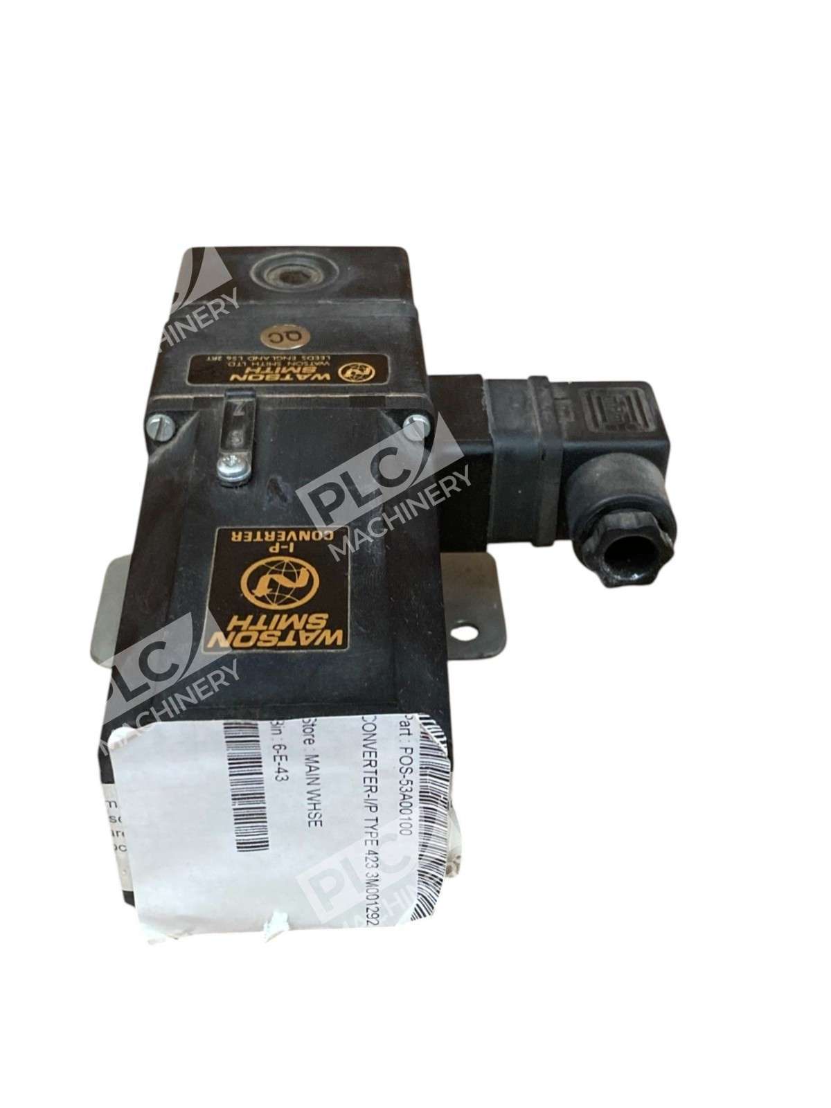 Watson Smith 3M001292 53A00100 I-P Converter Type 423 - Image 3