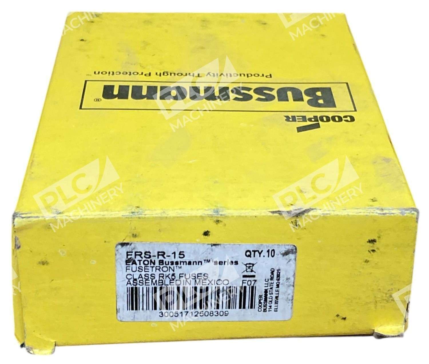 Cooper FRS-R-15 - Cooper Bussmann Fusetron Class RK5 Fuse FRS-R-15 (Box of 10)