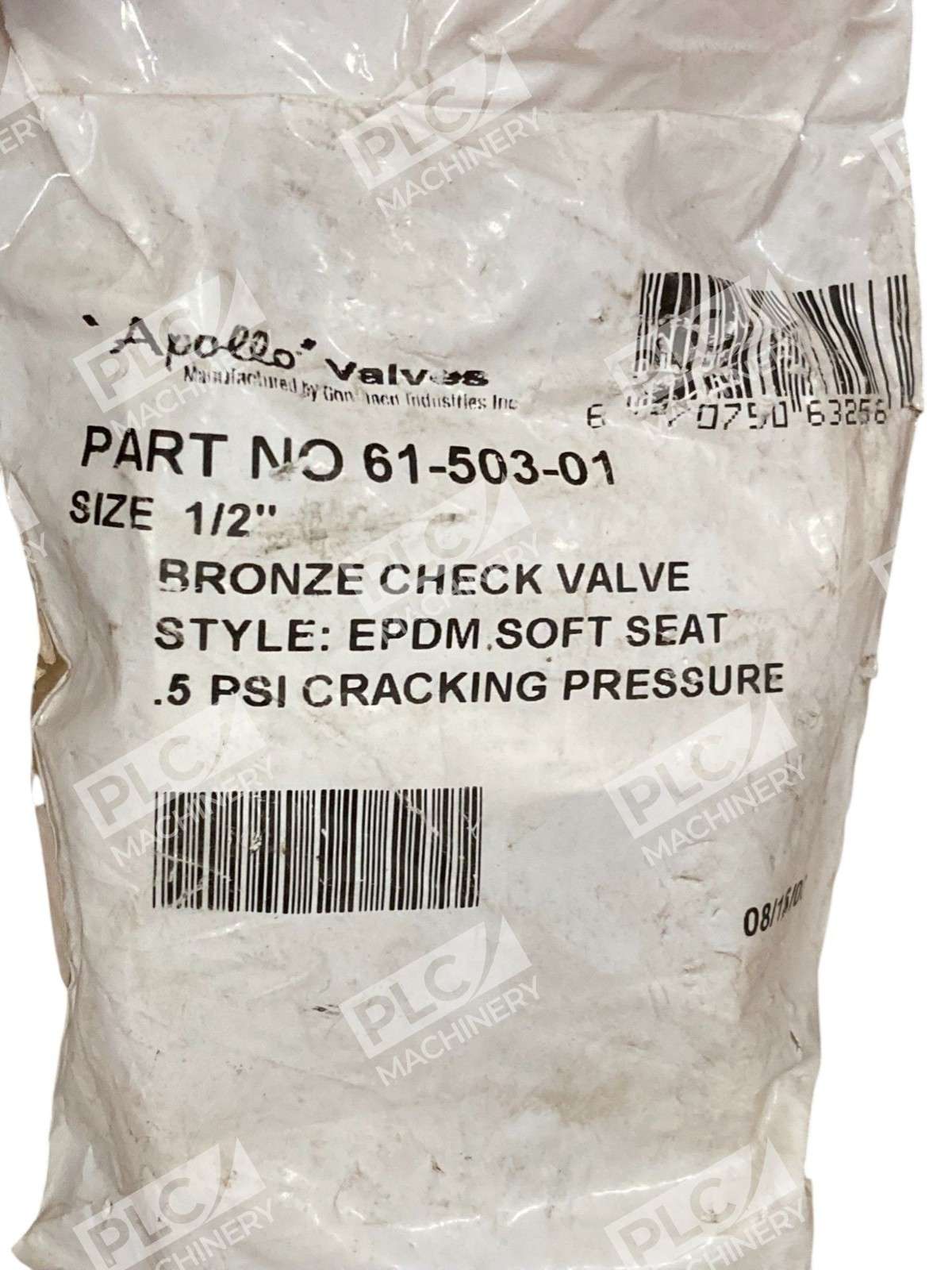 Apollo Valves 1/2" EPDM Soft Seat 0.5PSI Bronze Check Valve 61-503-01 - Image 4