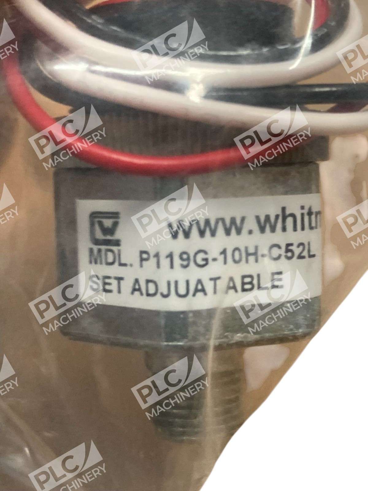 Whitman Controls Corporation 5A 250VAC Adjustable Pressure Switch P119G-10H-C52L - Image 4