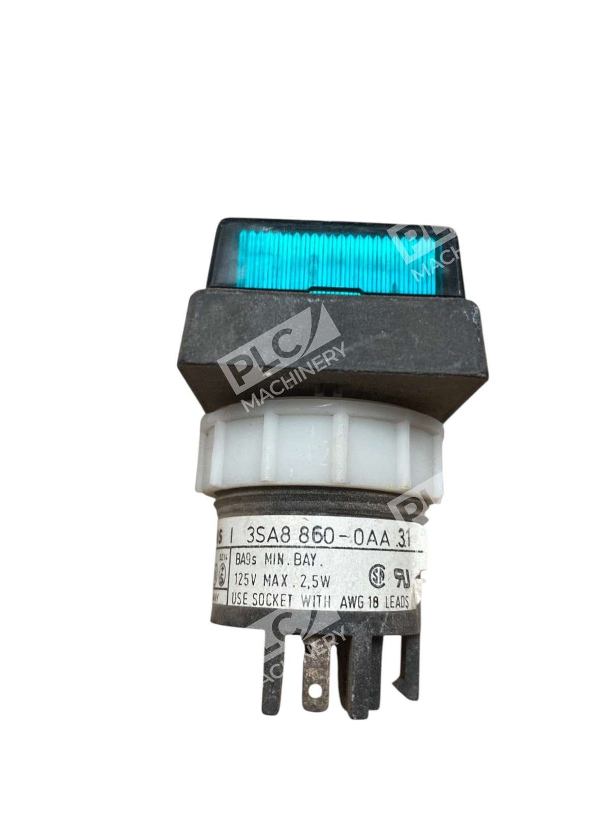 Siemens BA9s 2.5W 31 Pilot Device Control Button 3SA8 860-0AA - Image 3