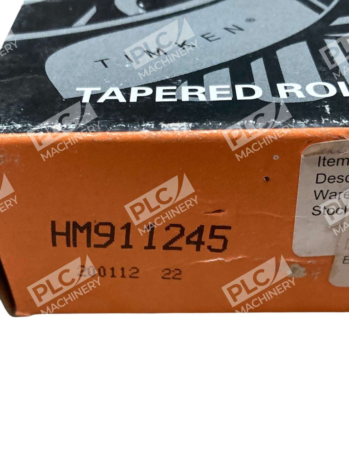 Timken Tapered Roller Bearing HM911245 - Image 3