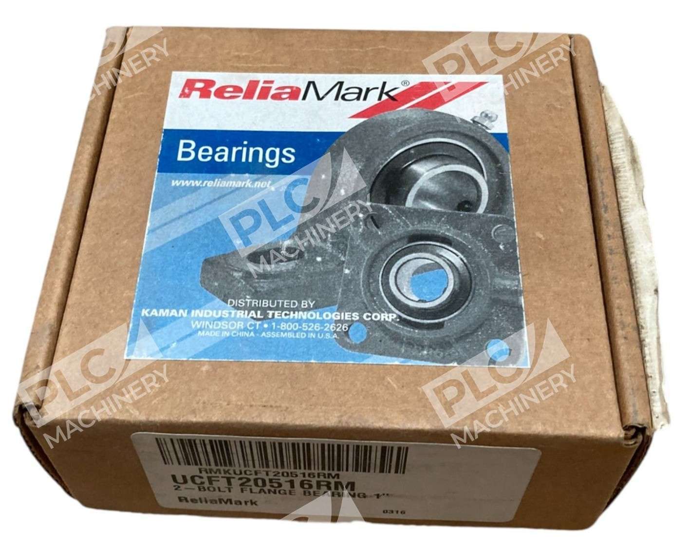 ReliaMark UCFT20516RM - ReliaMark RMKUCFT20516RM 2-Bolt Flange Bearing 1" UCFT20516R