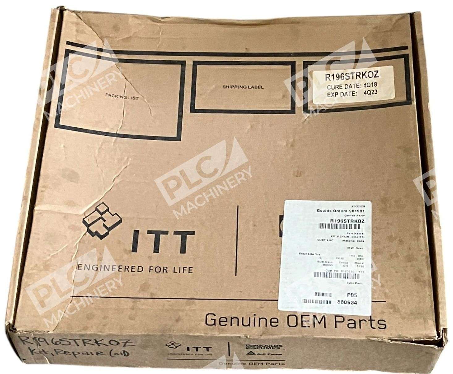 ITT R196STRKOZ - ITT Goulds Pump Repair Kit R196STRKOZ