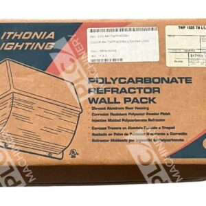 Lithonia Lighting TWP 100S TB L/LP - Lithonia Lighting Polycarbonate Refractor Wall Pack TWP 100S