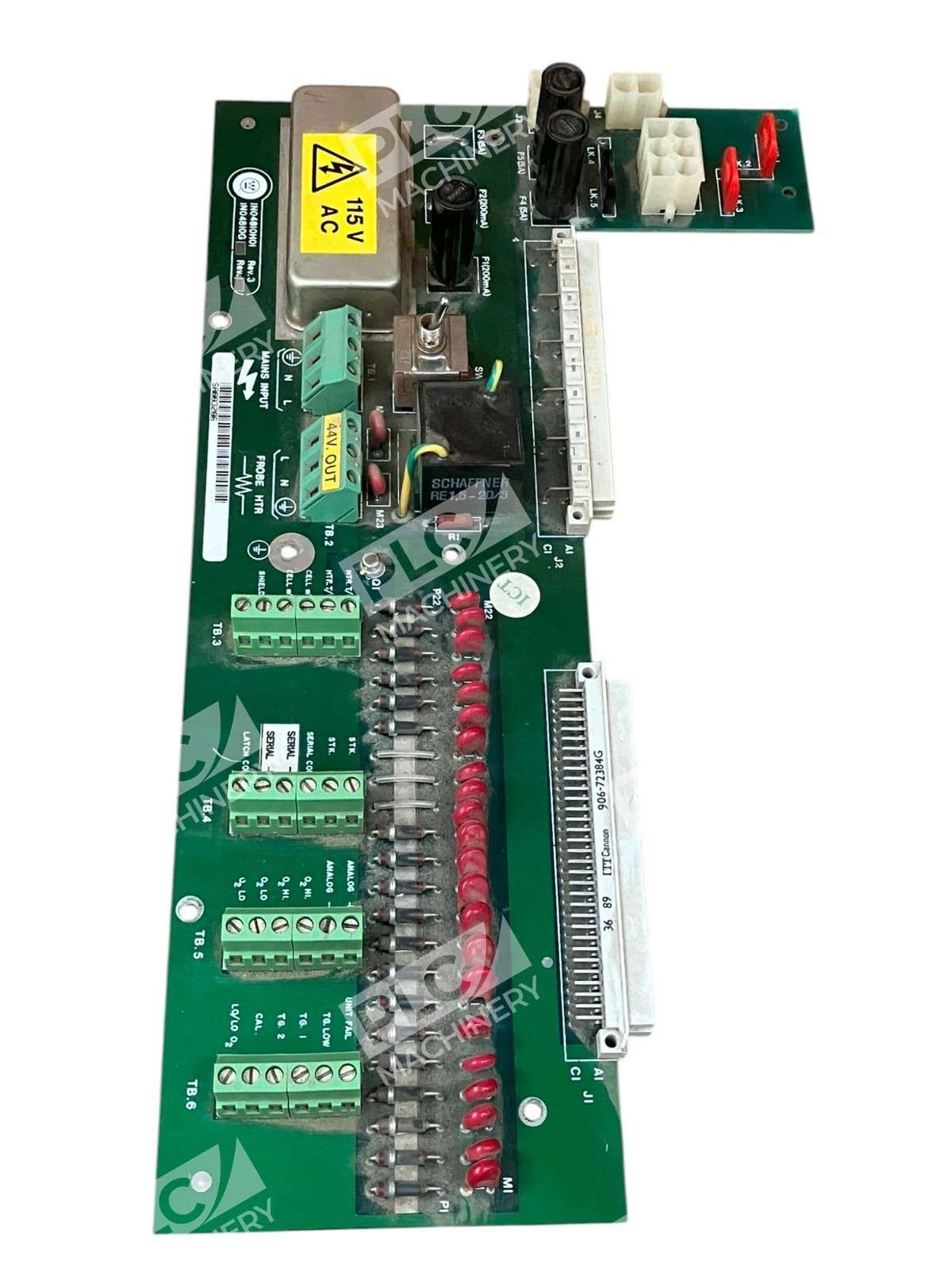 Westinghouse 1N04810G SA003206 Circuit Board 1N04810H01 Rev 3 - Image 4