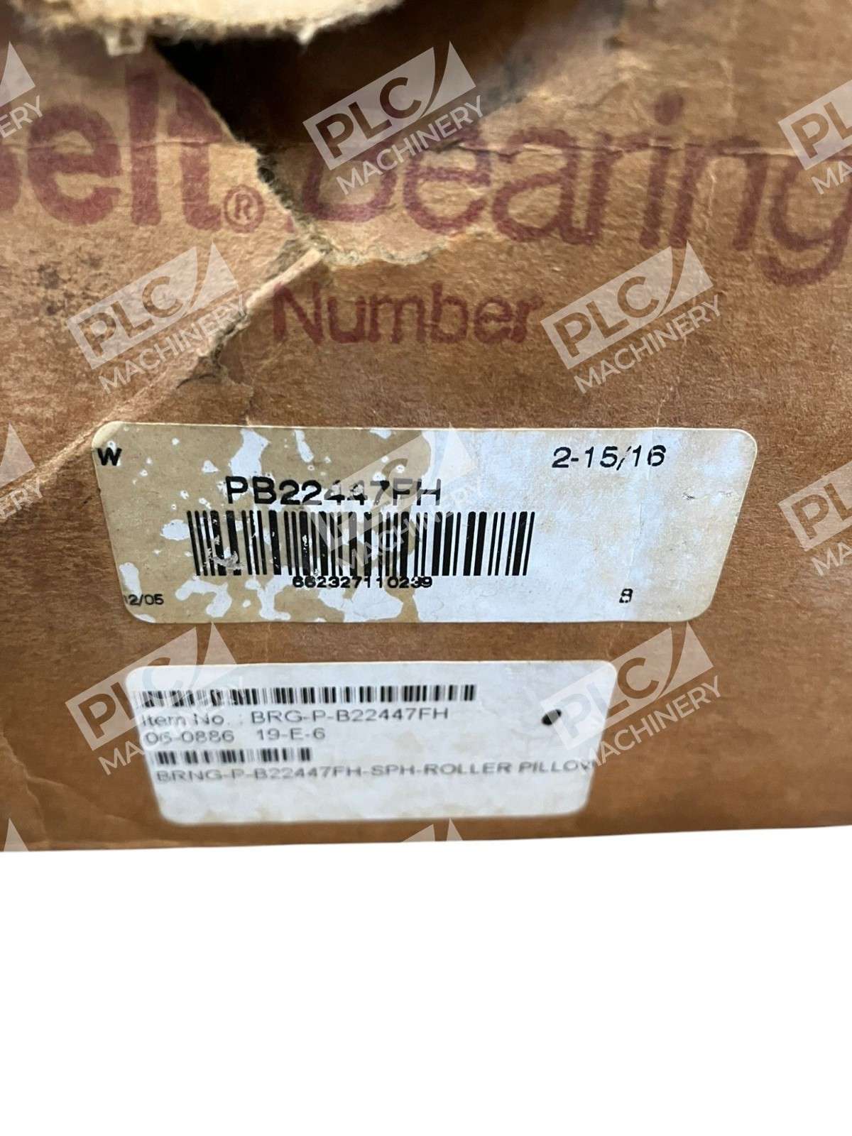 Rexnord 2-15/16" Link-Belt Bearing PB22447FH - Image 3