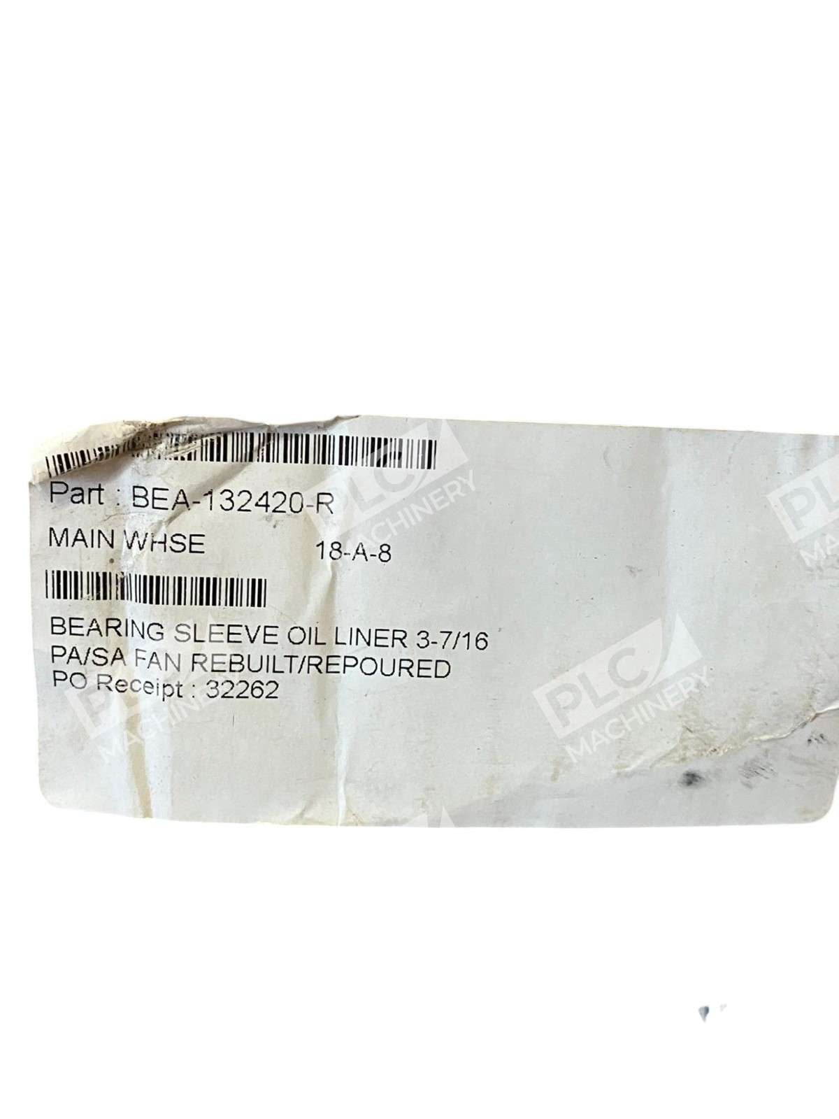 Dodge 132420R 132307 3-7/16" Bearing Sleeve Oil Liner 132420 - Image 3
