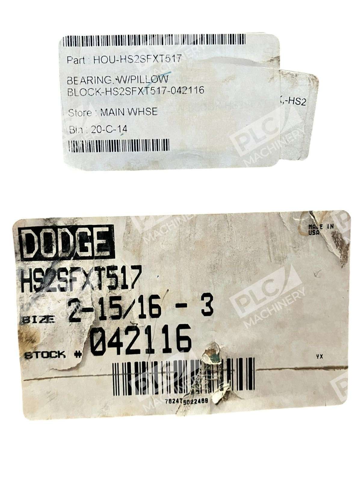 Dodge 2-15/16-3 HS2SFXT517 Bearing 042116 - Image 4