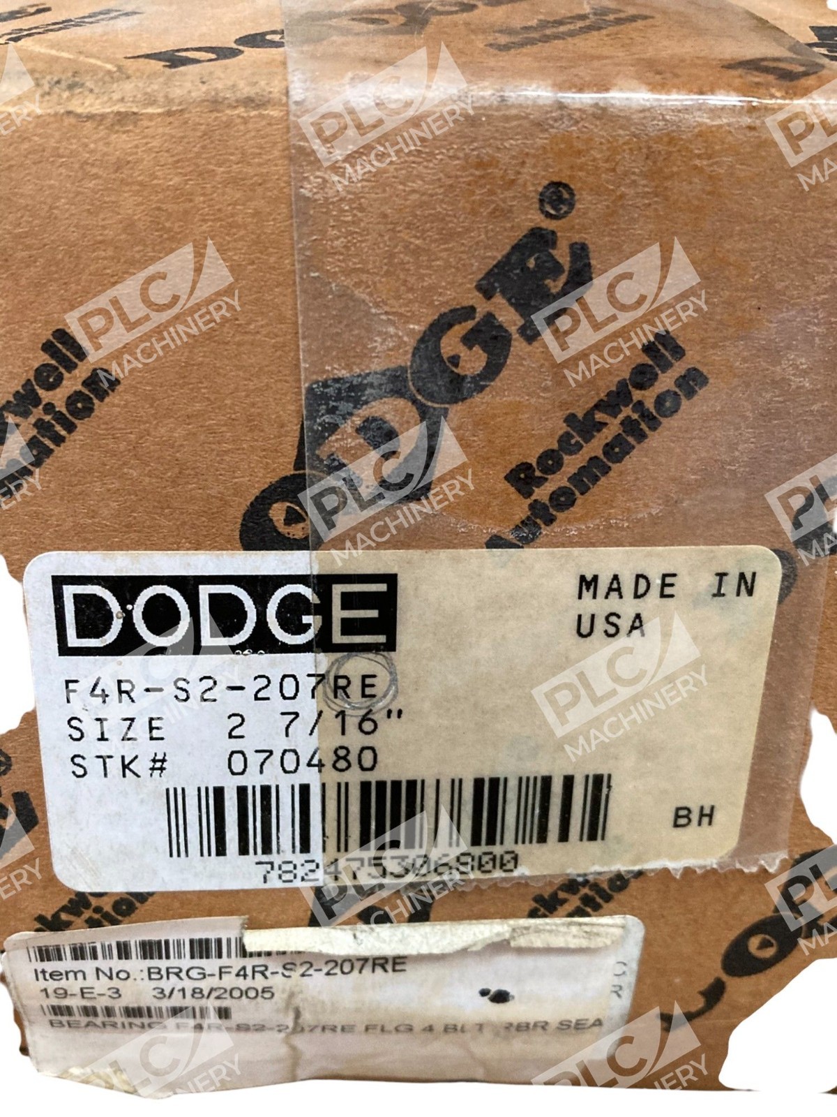 Dodge Rockwell F4R-S2-207RE 2-7/16" Bearing 070480 - Image 3