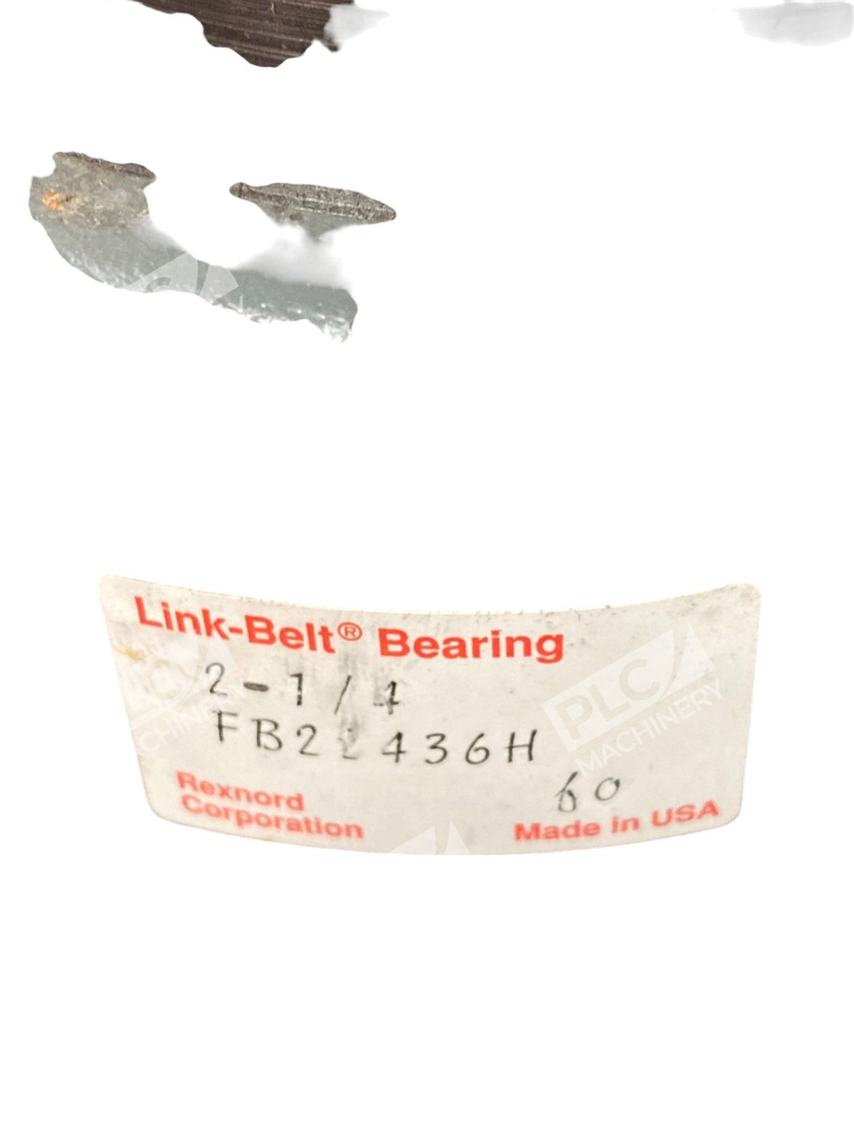 Rexnord 2-1/4" Link-Belt 4 Bolt Flange Mount Bearing FB22436H - Image 4