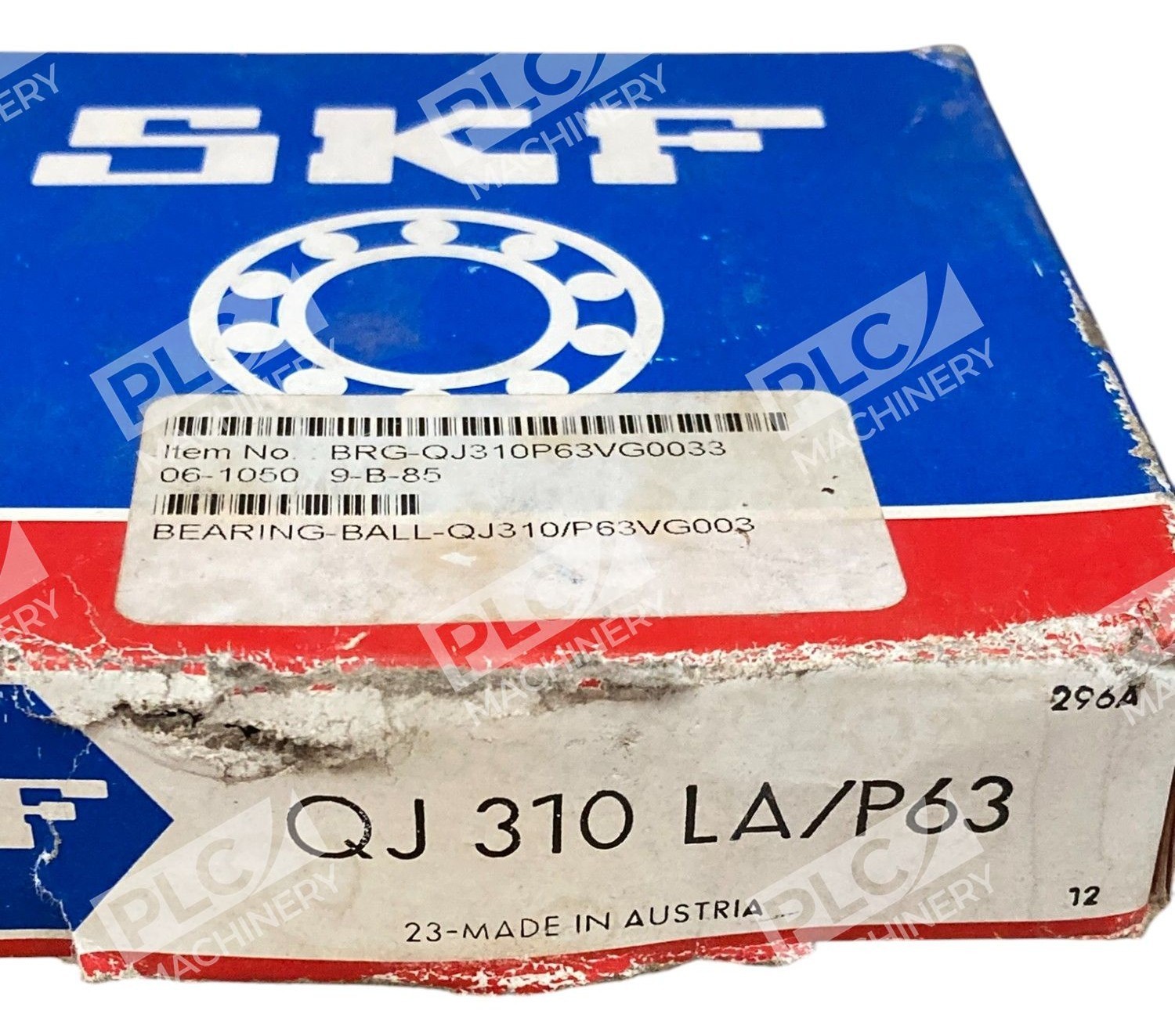 SKF QJ310P63VG0033 Ball Bearing QJ 310 LA/P63 - Image 3