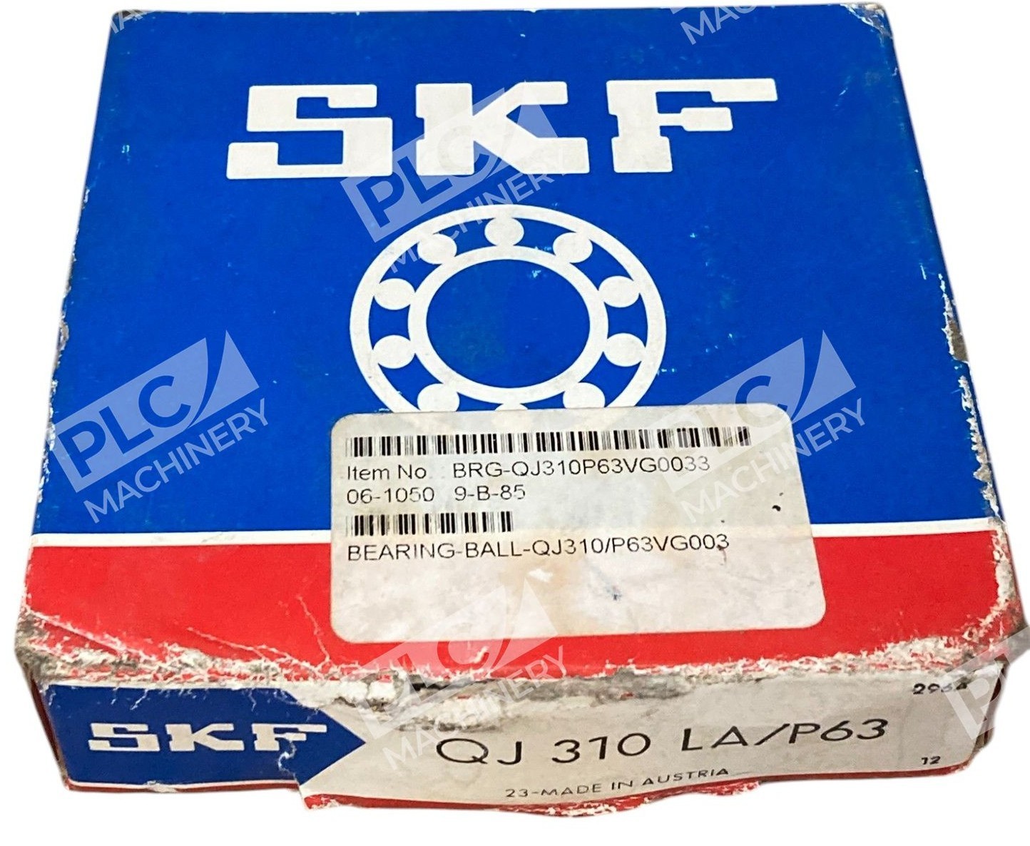 SKF QJ 310 LA/P63 - SKF QJ310P63VG0033 Ball Bearing QJ 310 LA/P63