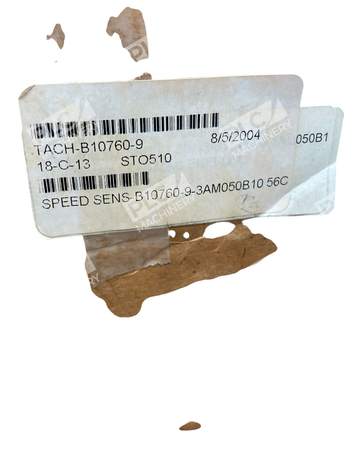 Fincor Tachometer SIC 186 Style 56C 50V/1000RPM B10760-9 Speed Sensor 3AM050B10 - Image 5