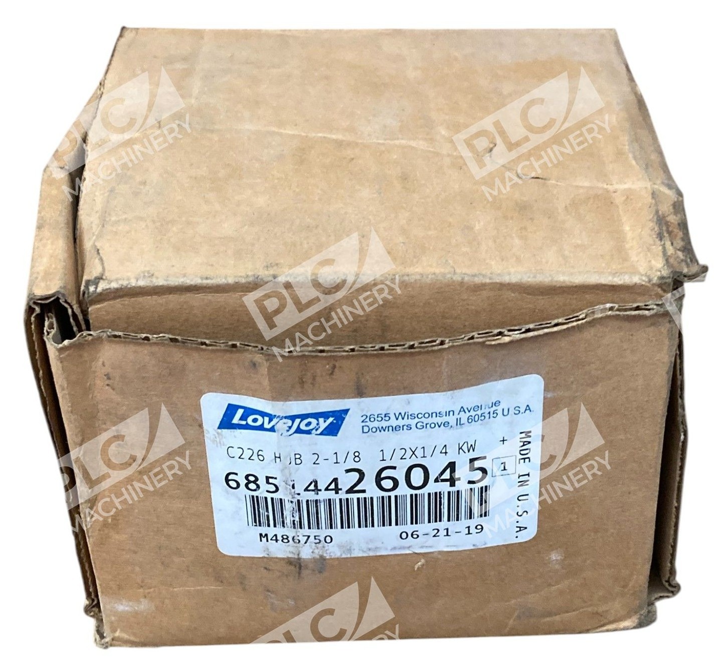 Lovejoy C-226 685144 26045 C226 Hub 2-1/8" 1/2X1/4 KW 68514426045 - Image 2