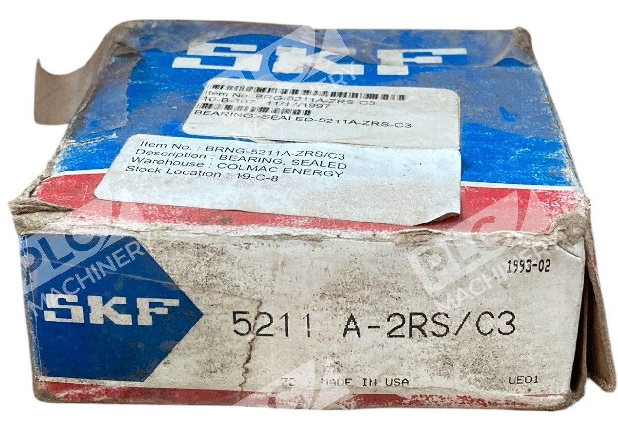 SKF 5211A-ZRS-C3 Sealed Roller Boring 5211 A-2RS/C3 - Image 2